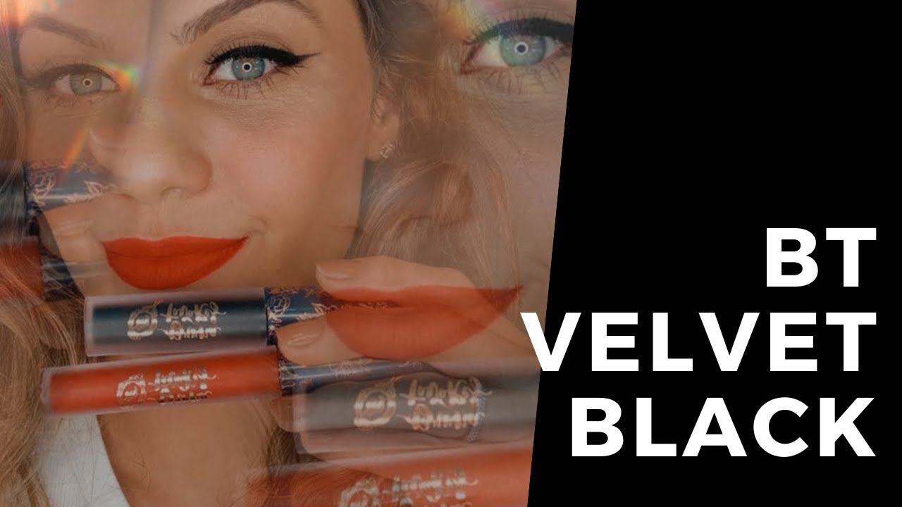 BT VELVET - BLACK [ COR CORINGA E UMA MAQUIAGEM CLASSICA ]