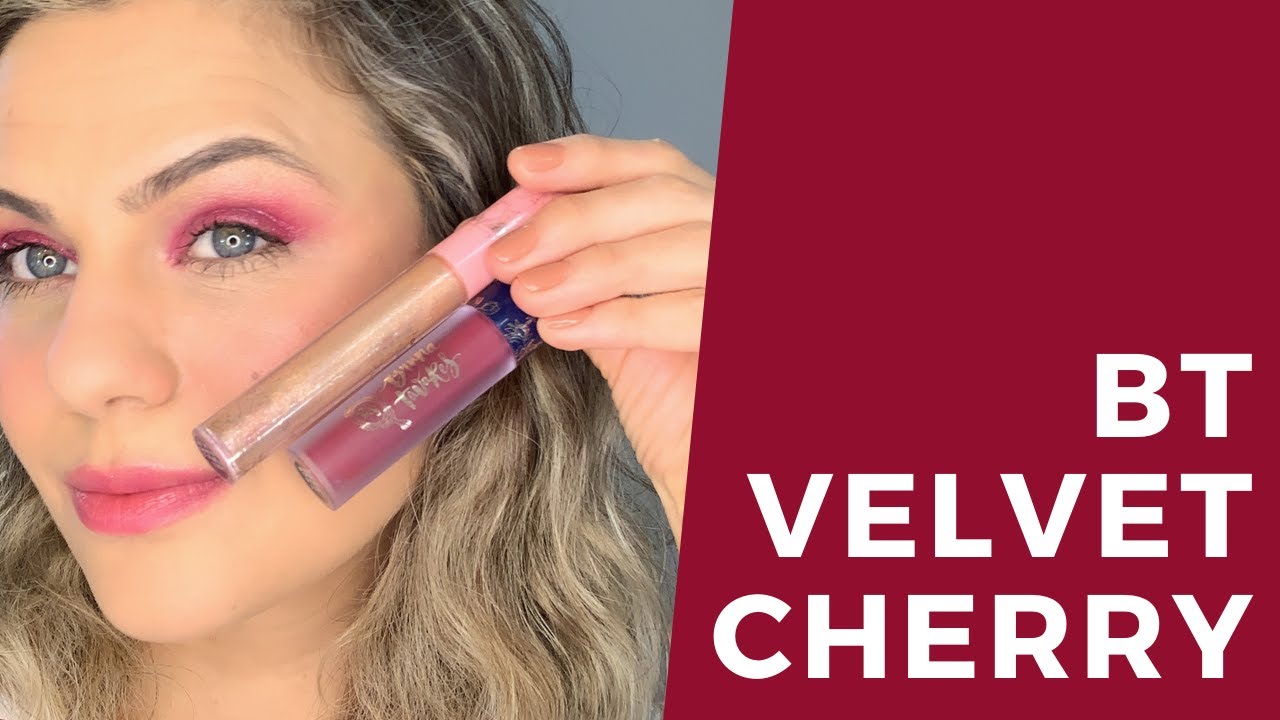 BT VELVET - CHERRY [ FIZ OLHOS ESFUMADOS COM A ULTIMA COR DA MARATONA, MAS NÃO MENOS IMPORTANTE ]