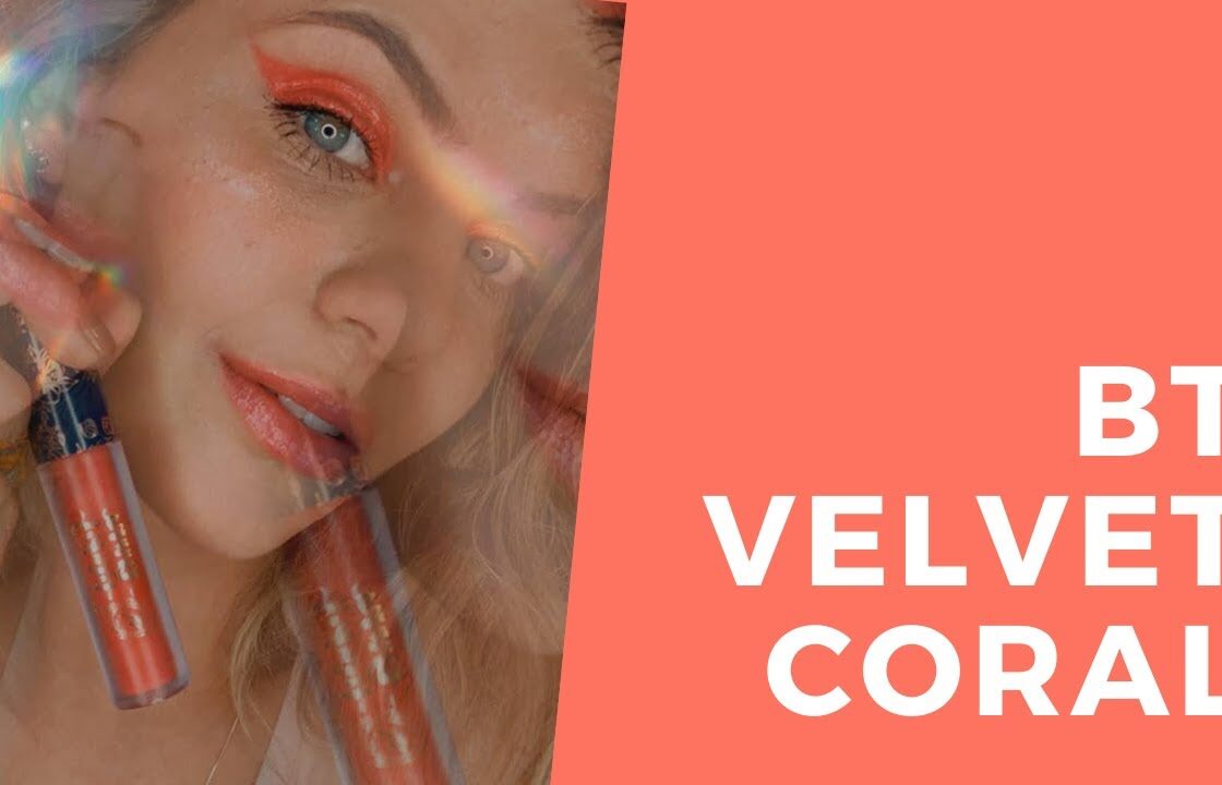 BT VELVET - CORAL [ VEM APRENDER A USAR ESSE PRODUTO MARAVILHOSO E FAZER UM OLHO GLOSSY ]