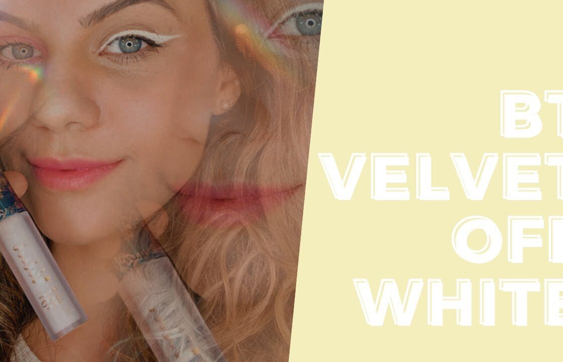 BT VELVET - OFF WHITE [ FIZ MISTURINHA COM OUTRA COR E FIZ DUAS PROPOSTAS DE MAQUIAGEM ]