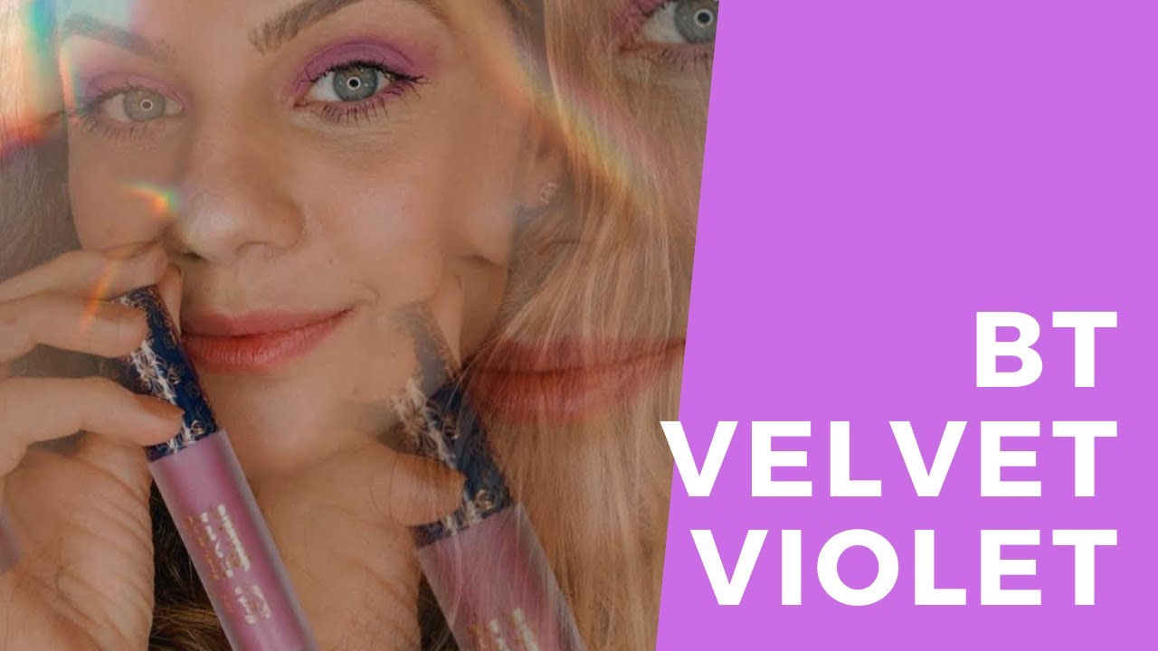 BT VELVET - VIOLET [ OLHOS ESFUMADOS LILÁS ]
