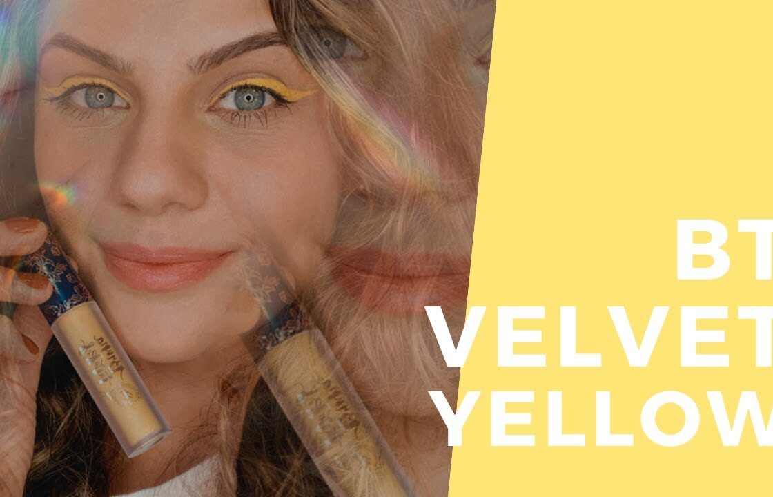 BT VELVET - YELLOW [ DELINEADO SUPER LINDO! ERA ESSE AMARELO MESMO QUE EU ESTAVA PROCURANDO ]