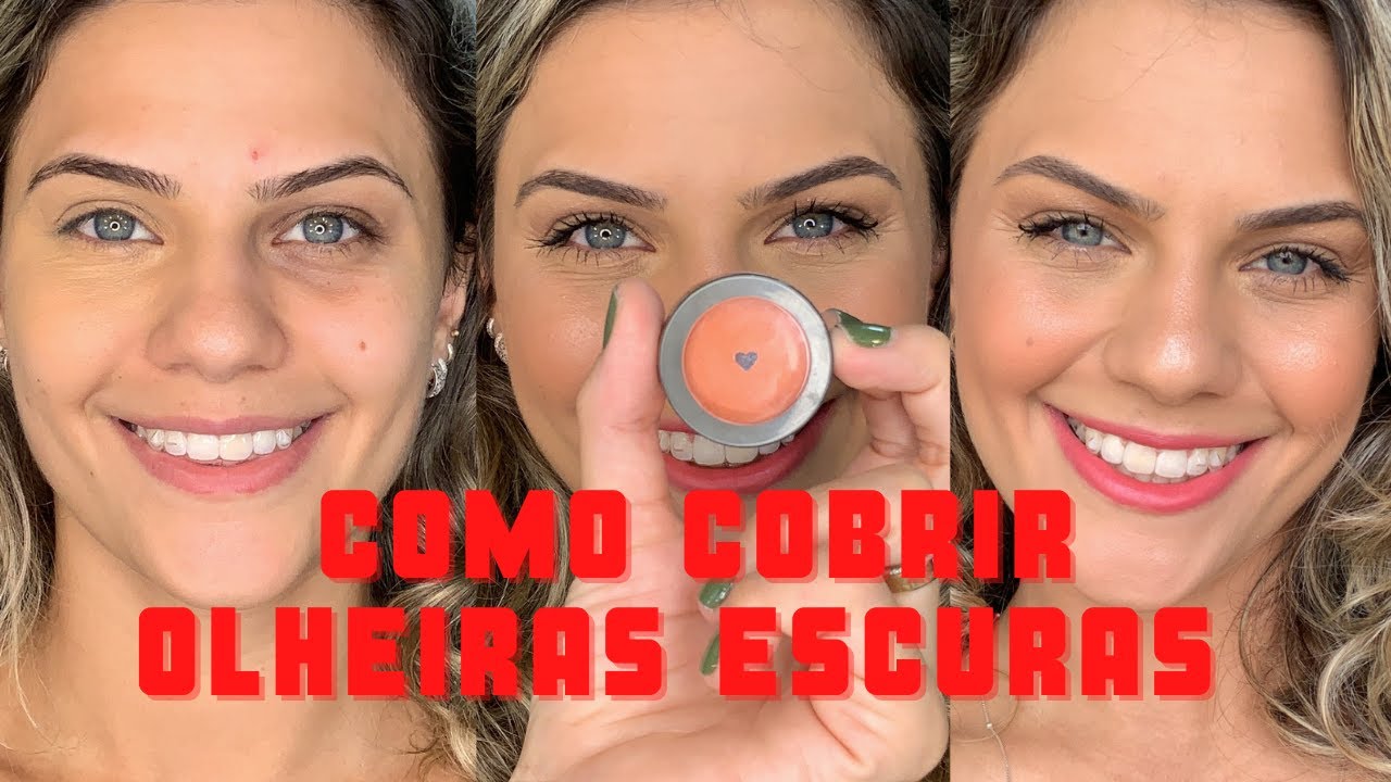 COMO COBRIR OLHEIRAS ESCURAS DE UMA VEZ POR TODAS!