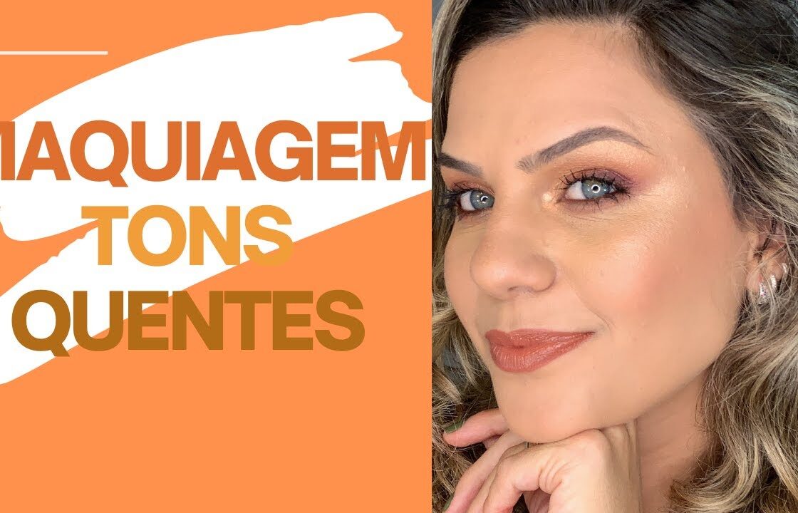 COMO FAZER OLHOS ESFUMADOS MARROM [ TONS QUENTES ]