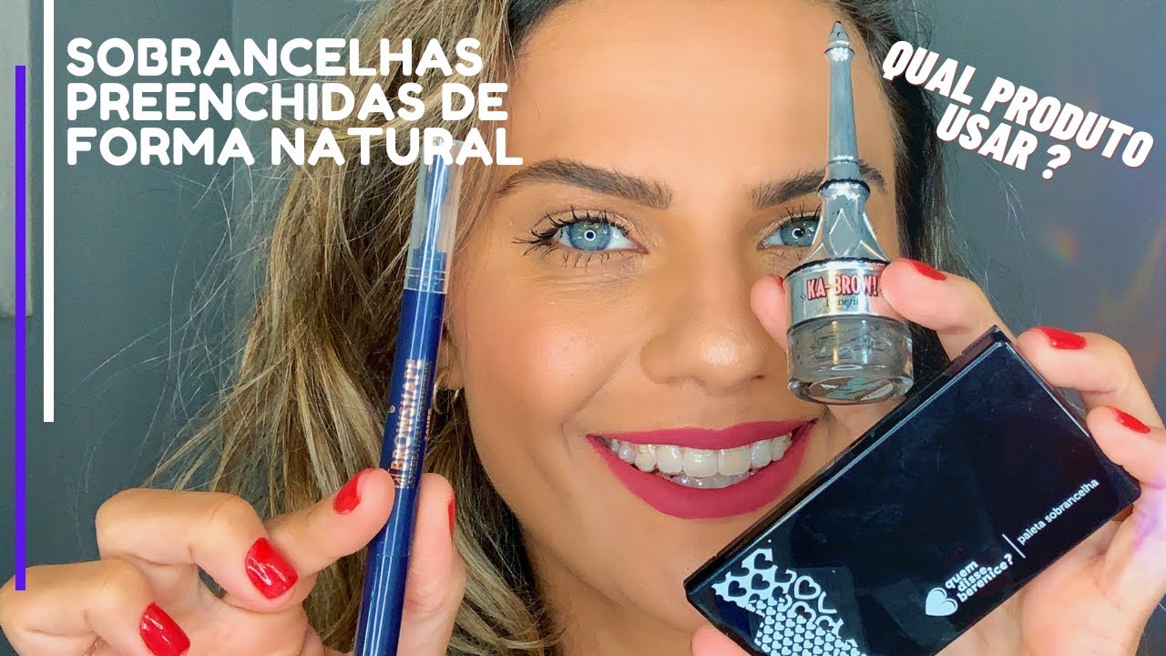 COMO PREENCHER AS SOBRANCELHAS DE FORMA NATURAL [USANDO A LAPISEIRA BT BROWSHAPE de BRUNA TAVARES ]