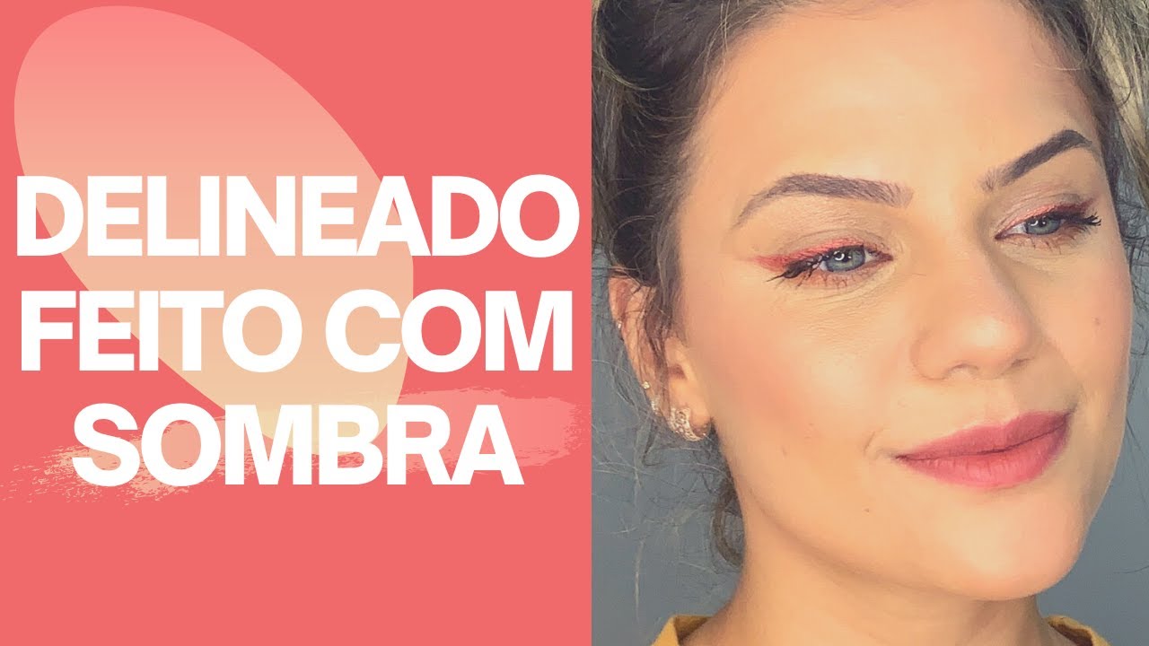 DELINEADO FEITO COM SOMBRA [ USEI A PALETA DA OCEANE - NÁDIA TAMBASCO ]
