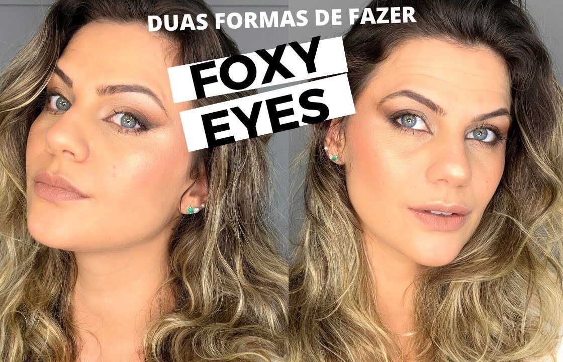 FOXY EYES MAKEUP - MAKE DO MOMENTO