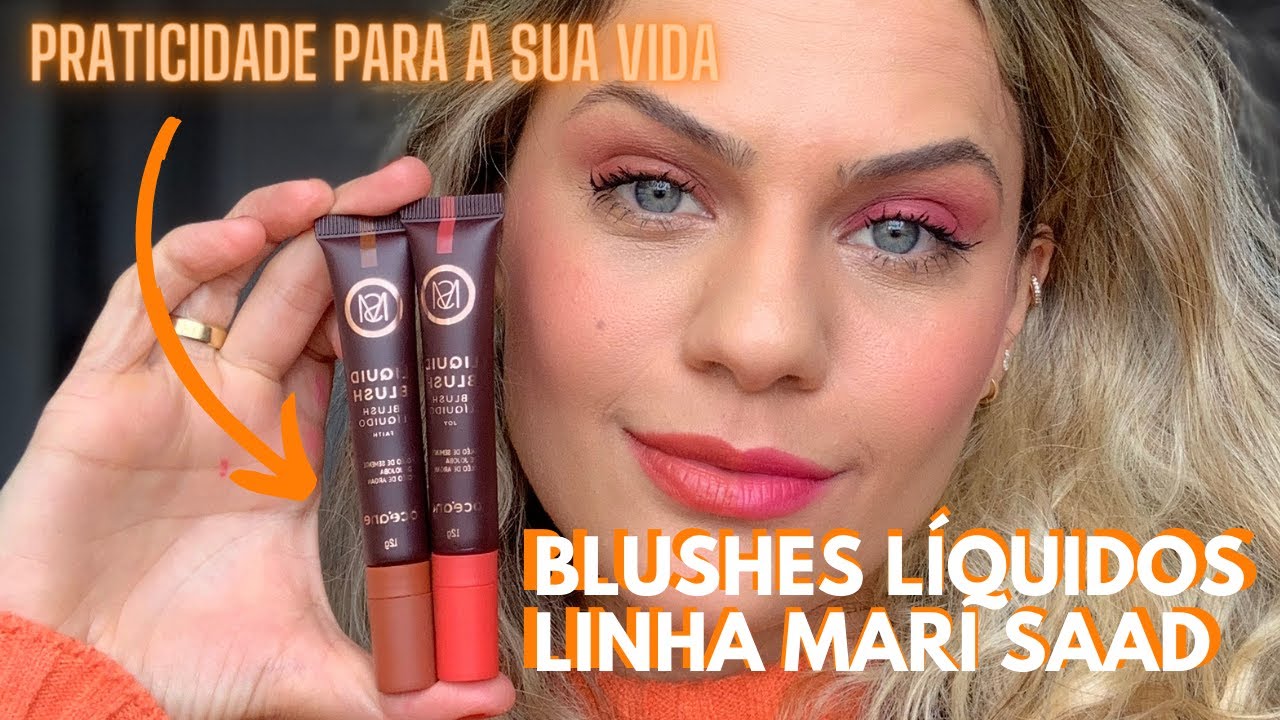 LANÇAMENTO do BLUSH LÍQUIDO - MARI SAAD