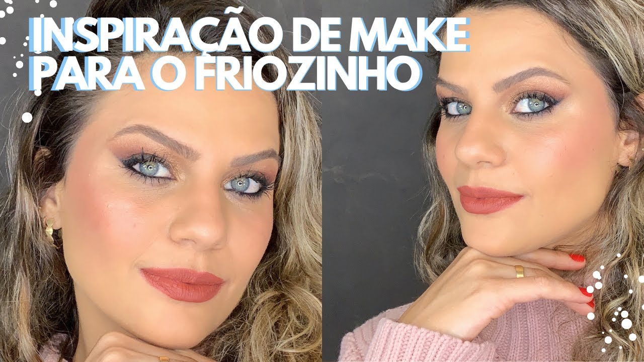 MAKE com CARA de FRIOZINHO [ INSPIRAÇÃO para o DIA DOS NAMORADOS ]