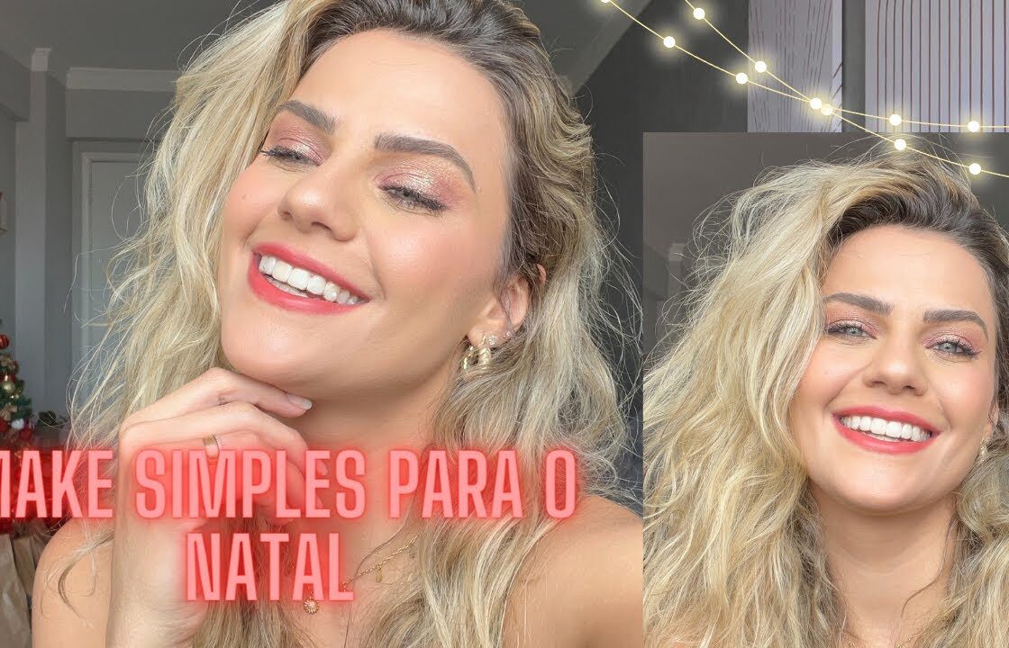Maquiagem simples para as festas passo a passo