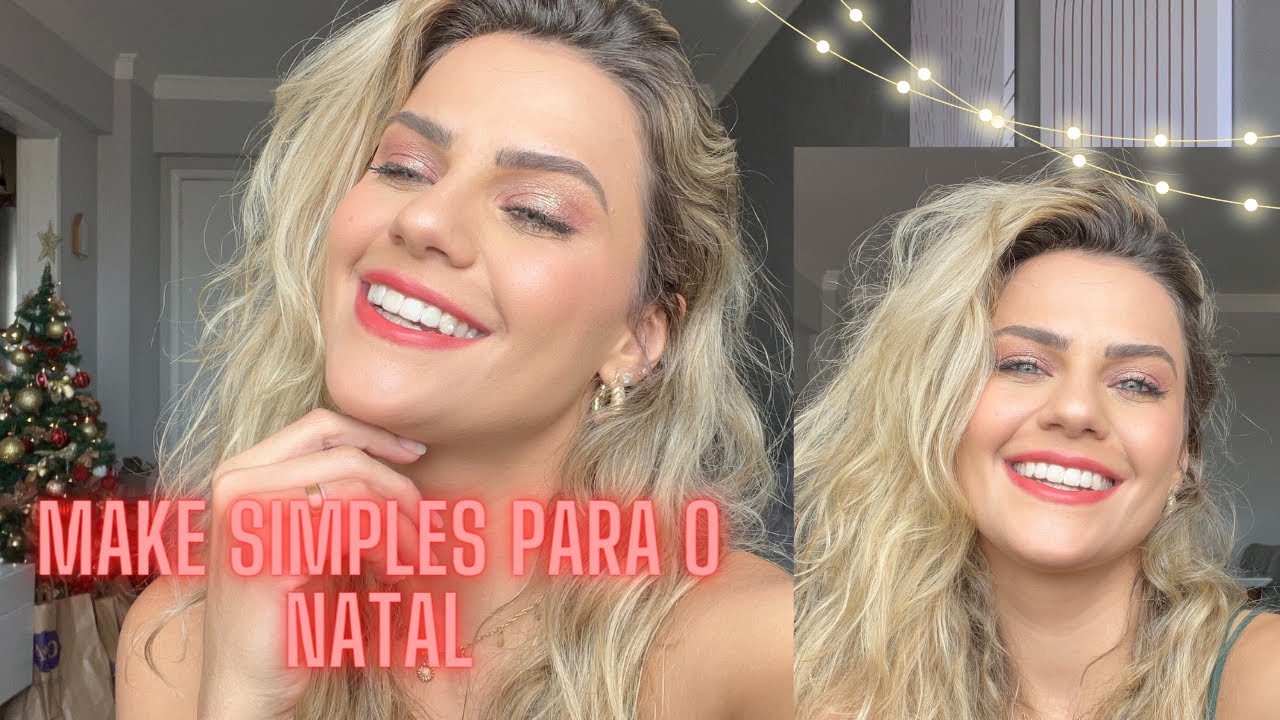 Maquiagem simples para as festas passo a passo