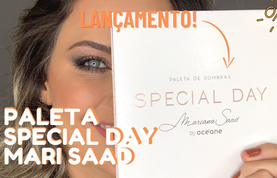 TESTEI A NOVA PALETA SPECIAL DAY DE MARI SAAD [ LANÇAMENTO OCEANE ]