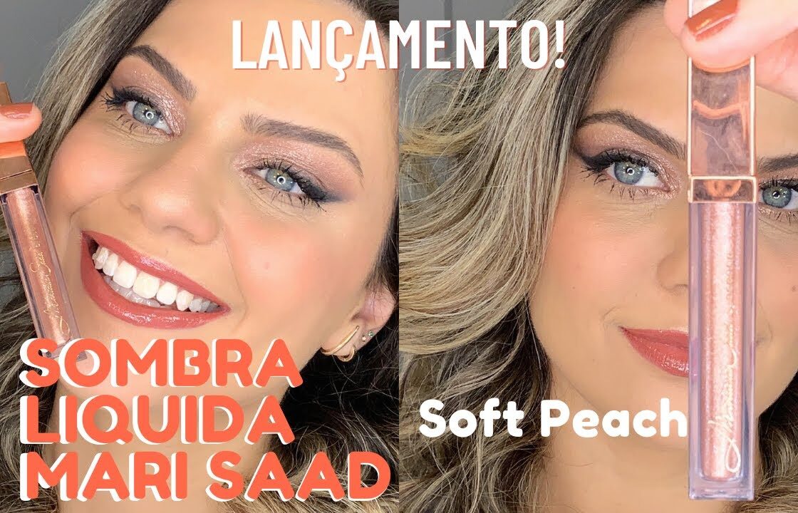 TESTEI A NOVA SOMBRA LIQUIDA de MARI SAAD [ LANÇAMENTO OCEANE ]
