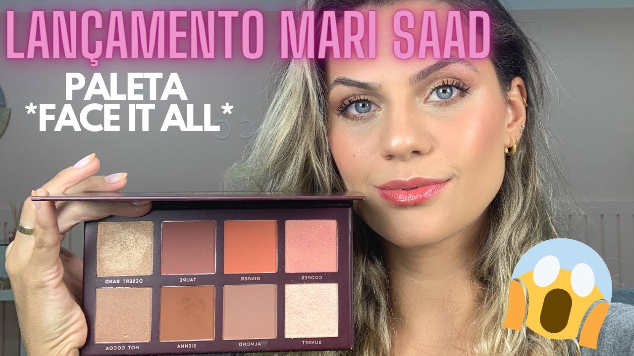 TESTEI A PALETA FACE IT ALL MARI SAAD | MULTIFUNCIONAL