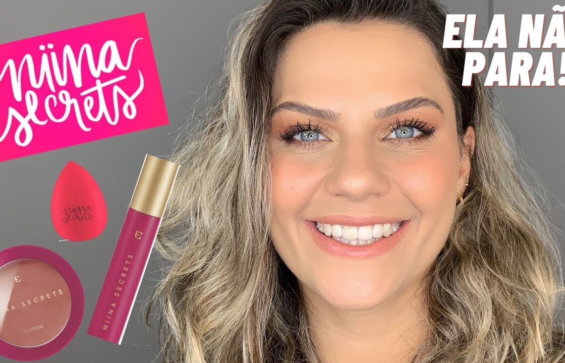 TESTEI os NOVOS LANÇAMENTOS da NIINA SECRETS para EUDORA [ VALE A PENA COMPRAR ? ]
