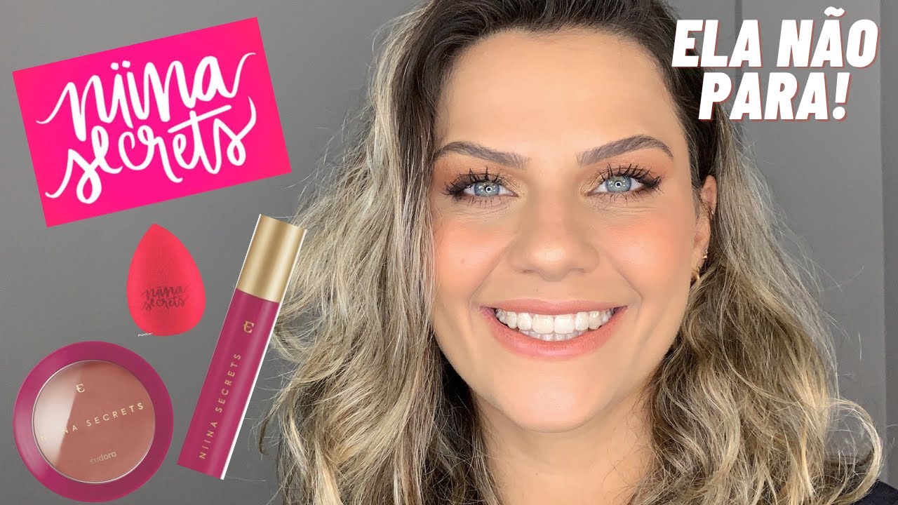 TESTEI os NOVOS LANÇAMENTOS da NIINA SECRETS para EUDORA [ VALE A PENA COMPRAR ? ]