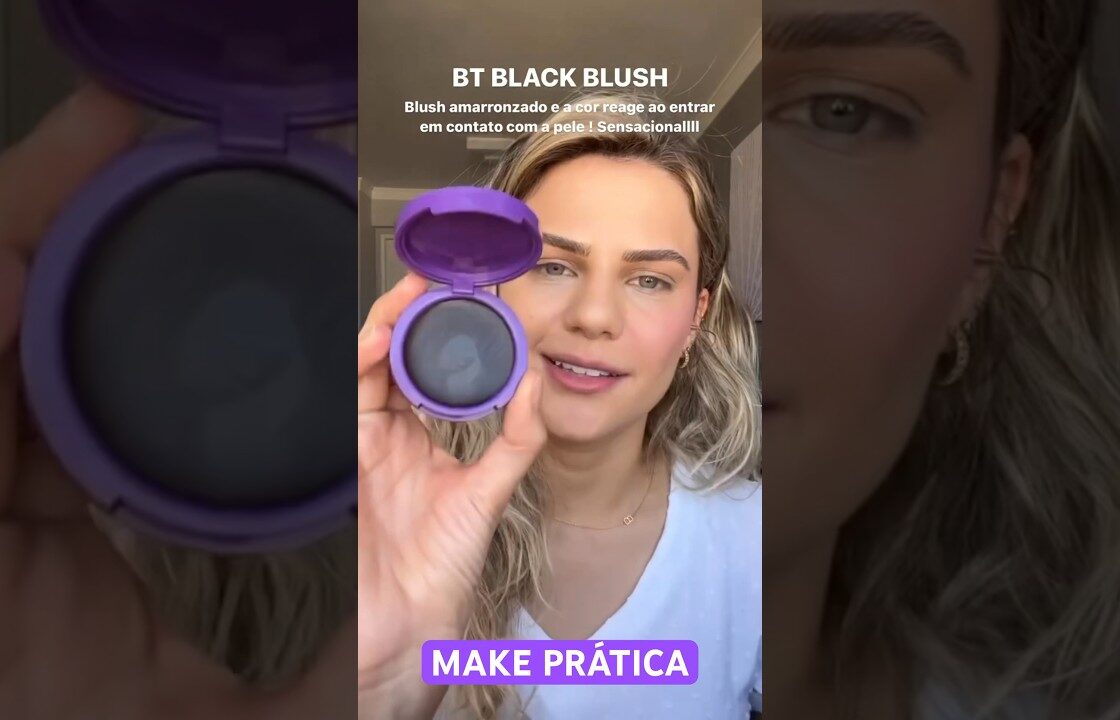 #btblackblush #blushcremoso #linhabrunatavares #blackblush #makeuptutorial #lancamentobrunatavares