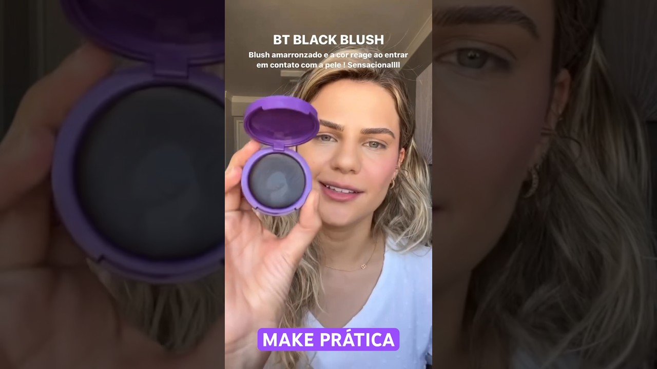 #btblackblush #blushcremoso #linhabrunatavares #blackblush #makeuptutorial #lancamentobrunatavares