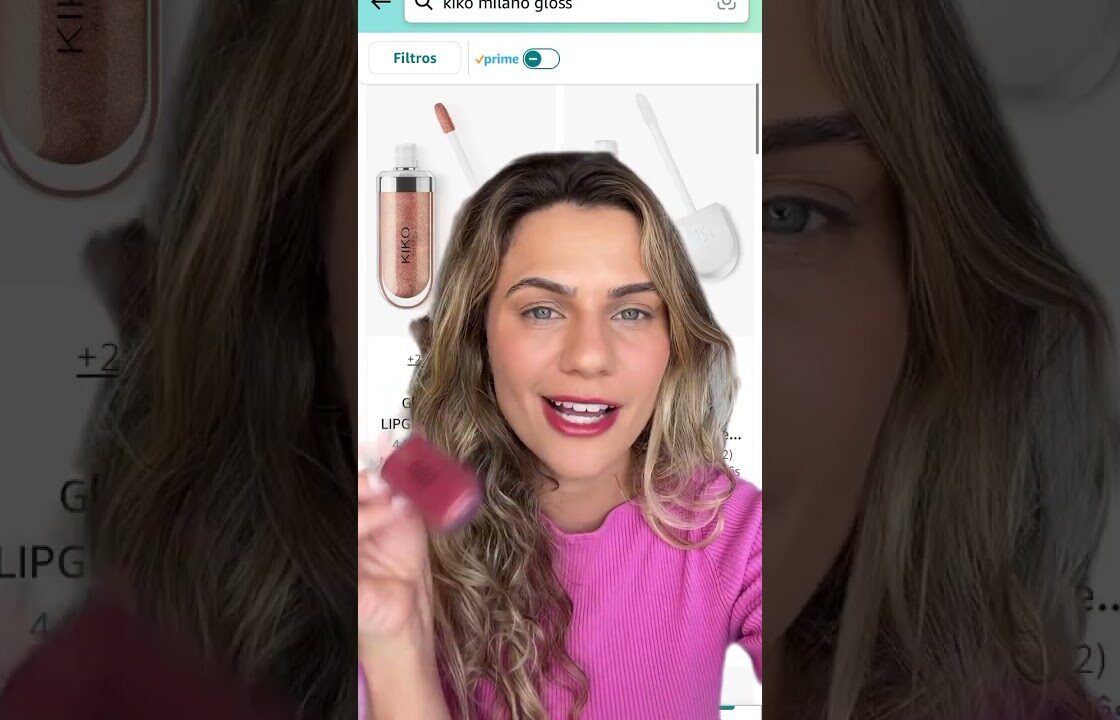 KIKO MILANO AGORA VENDE NA AMAZONNN #kikomilanogloss3d #glosskikomilano #ondevendekikomilano #makeup
