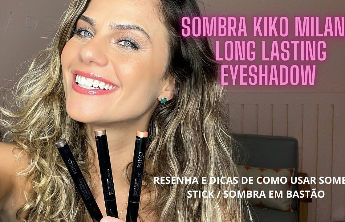 TESTANDO A SOMBRA LONG LASTING EYESHADOW STICK