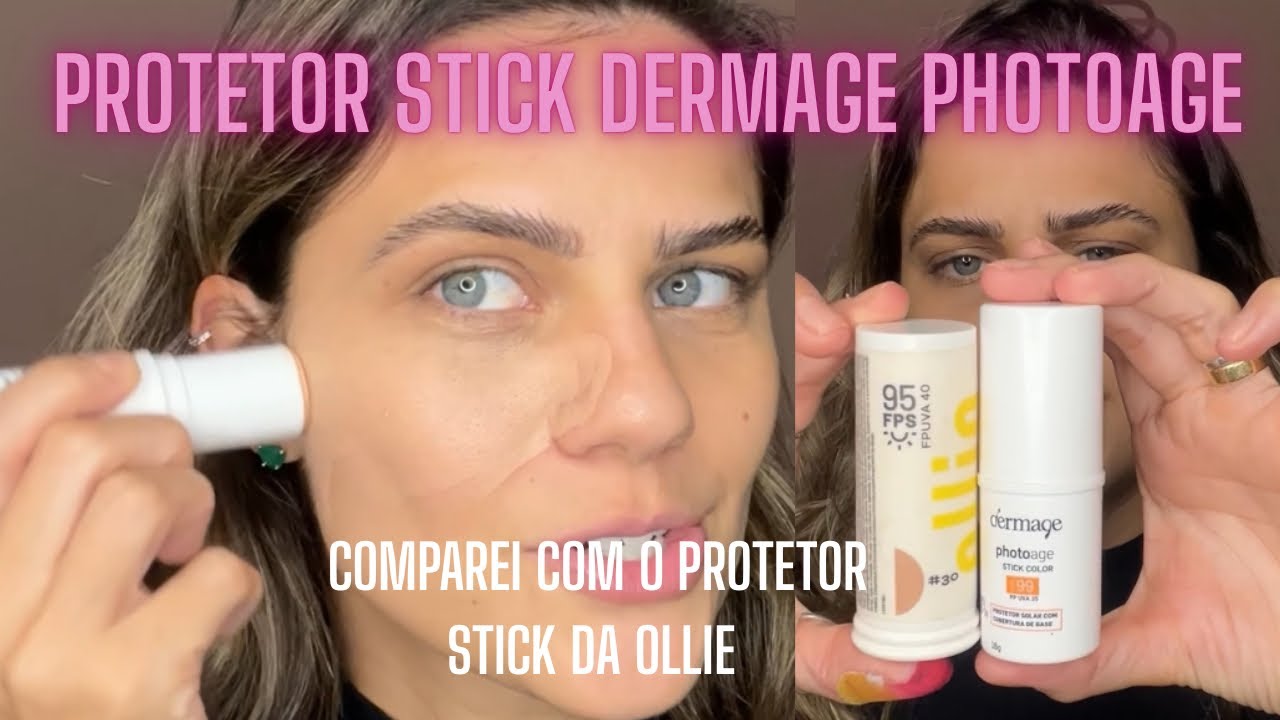 TESTANDO PROTETOR DERMAGE PHOTOAGE STICK COLOR