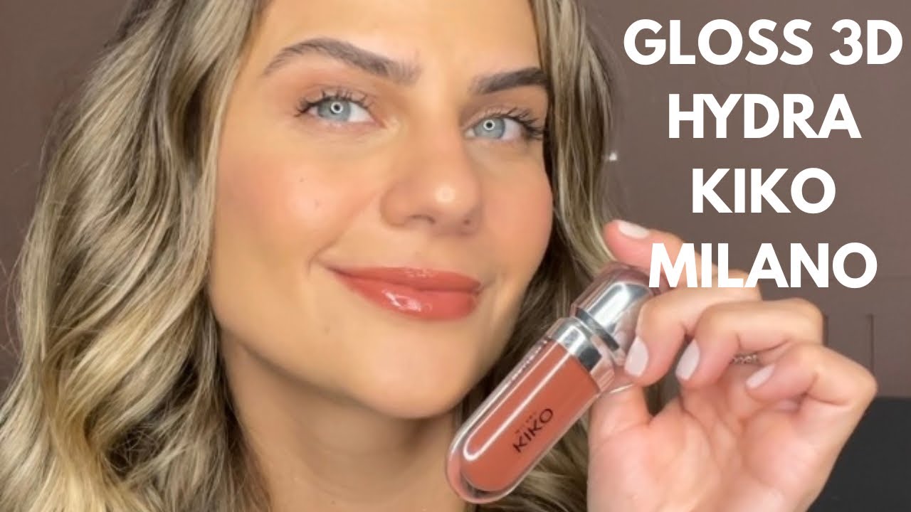 TESTANDO O GLOSS 3D HYDRA KIKO MILANO COR 21